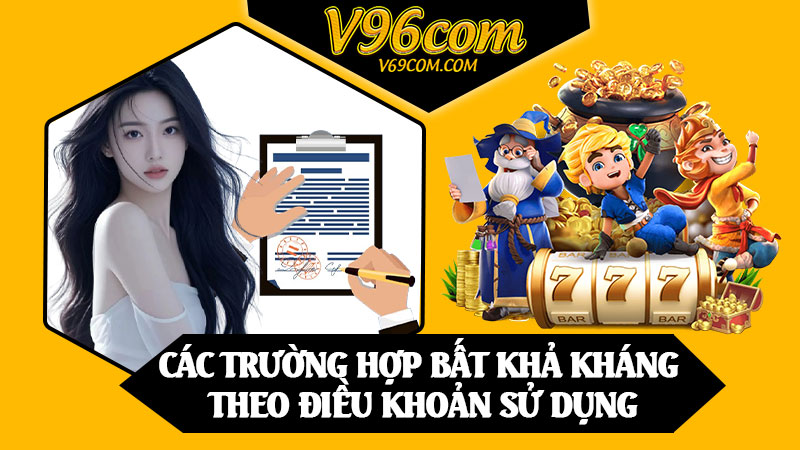 Các Trường Hợp Bất Khả Kháng Theo Điều Khoản Sử Dụng